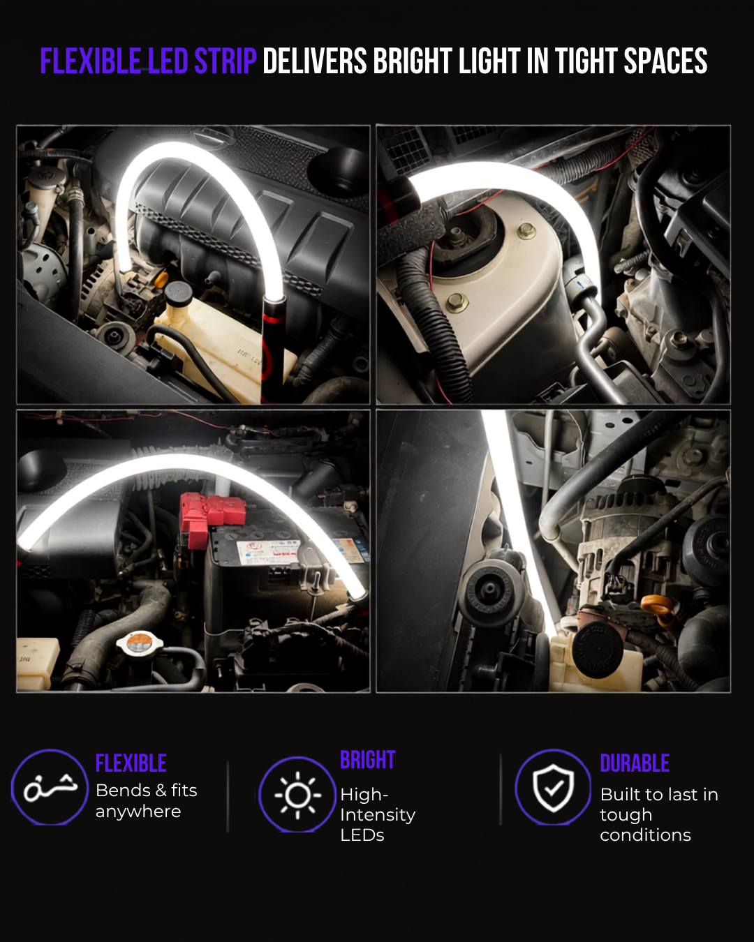 Rechargeable Flexible LED Work Light